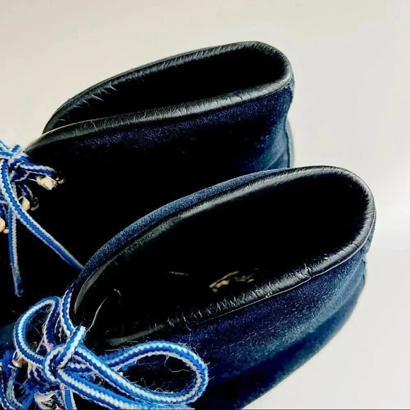 Vintage Calzaturificio The Alps Fabiano Suede Hiking Trail Mountaineering Boots - Picture 5 of 9